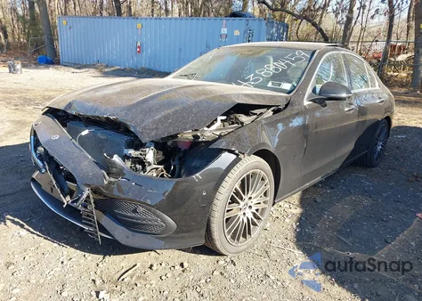 2022 Mercedes-Benz C 300 4Matic из США, поврежденный, VIN W1KAF4HB2NR034336